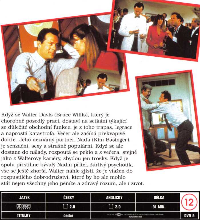Schzka naslepo DVD